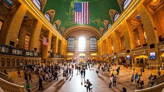 Walking Tour of Grand Central Terminal — New York City 【4K】🇺🇸 [upl. by Haliak]