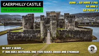 Caerphilly Castle  The Largest in Wales 2nd in Britain [upl. by Alithia]