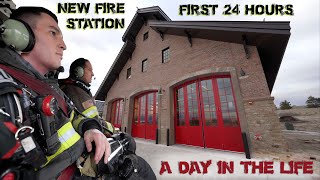 First 24 Hours in a New Fire Station  A Day in the Life [upl. by Baer820]