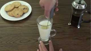 Aerolatte  The Original Steam Free Milk Frother [upl. by Oicul]